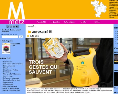 Defibtech équipe METZ