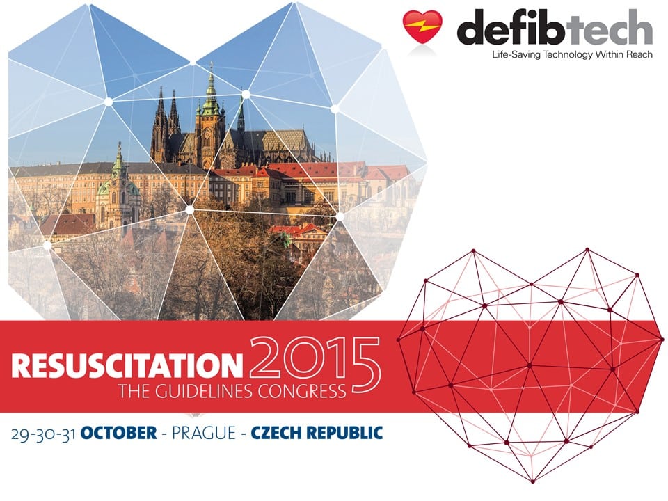 Defibtech au Congrès de l’ERC à Prague du 29 au 31 octobre 2015