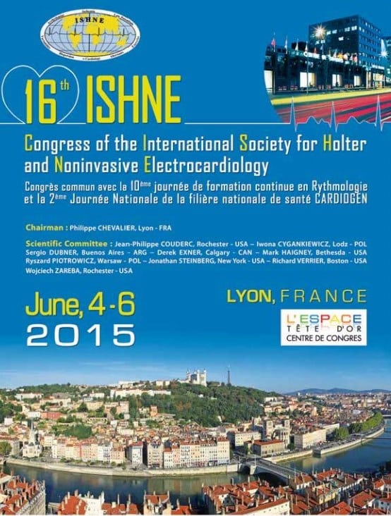 ISHNE du 4 au 6 juin 2015 à Lyon