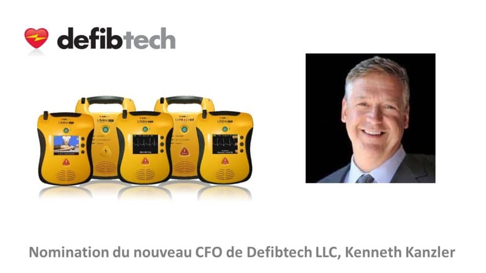 Kenneth Kanzler : nouveau Directeur Financier de Defibtech LLC
