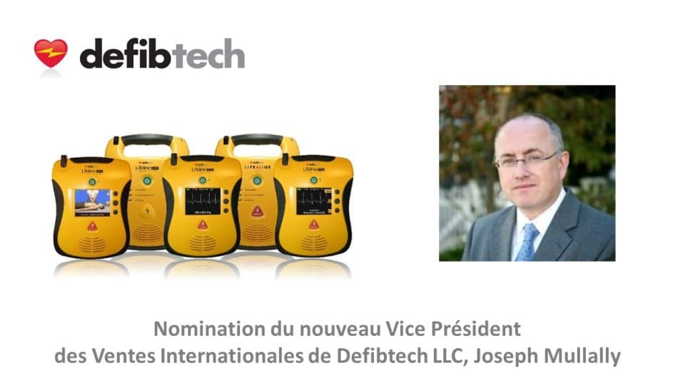 Robert Reinhardt nouveau CEO de Defibtech LLC