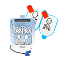 Miniature électrodes de défibrillation pour défibrillateur automatisé externe lifeline enfant. compatible dea dsa