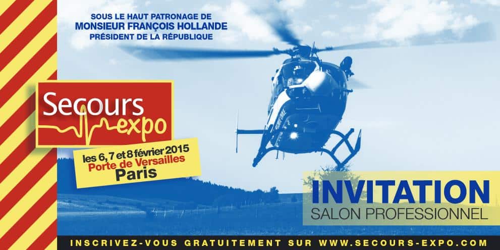 Secours Expo 6-8 février 2015 : Stand Defibtech B24