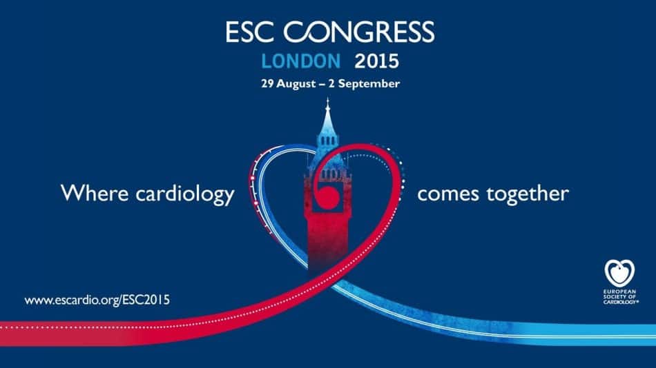 Congrès de la Société Européenne de Cardiologie à Londres