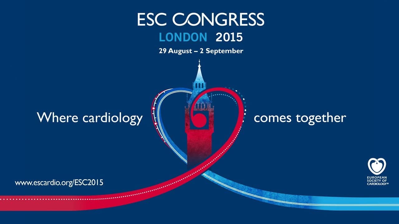 Congrès de la Société Européenne de Cardiologie à Londres