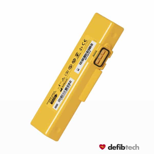 Batterie lithium pour défibrillateur opérationnel lifeline view Defibtech. Compatible dea et dsa view, ecg et pro. Référence DCF-2003.