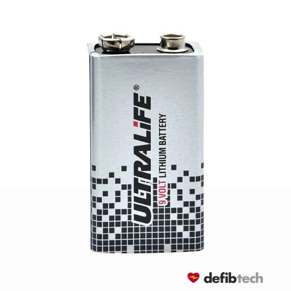 Pile au lithium 9V pour mettre dans la batetrie défbrillateur lifeline Defibtech